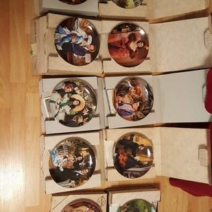 Gone With The Wind collectors plates by Bradfor Ex